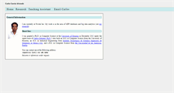 Desktop Screenshot of carlosgarciaalvarado.com